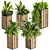 Banana Box Office Plant 3D model small image 1