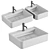 Moroccan Style Wash Basins 3D model small image 1