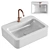 Luxury Kelley Washbasin 3D model small image 1