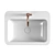 Luxury Kelley Washbasin 3D model small image 2