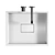  Miraggio Capri Washbasin 3D model small image 2
