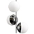 Title: Gleaming Globe Chandelier Fixture 3D model small image 1