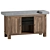 Rattan Wendel Stool Set 3D model small image 5