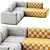 Modern Hay Mags Sofa Set 3D model small image 6