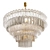 Elegant Glace 4121 S120 Chandelier 3D model small image 2