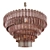 Elegant Glace 4121 S120 Chandelier 3D model small image 3
