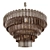 Elegant Glace 4121 S120 Chandelier 3D model small image 4