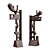  Constructive Abstract Metal Plaster Sculpture 3D model small image 3