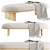 Anza Bench 160 - Modern Design 3D model small image 3
