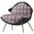  Luxury Versace Armchair 80670 Polys 3D model small image 1