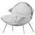  Luxury Versace Armchair 80670 Polys 3D model small image 2