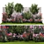 Elegant Landscaping Kit with Oleander and Olive 3D model small image 1