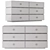 Modern Elegance Bedrock Dresser 3D model small image 2