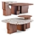 Kenya Coffee Tables Collection 3D model small image 1