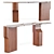 Kenya Console: Architectural Elegance 3D model small image 1