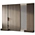 Modern Upholstered Bed Headboard 3D model small image 1