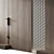 Modern Upholstered Bed Headboard 3D model small image 4