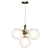 Elegant 4-Spot Pendant Light 3D model small image 2