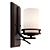 Sleek Hendrik Wall Sconce 3D model small image 1