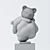 Adorable Bear 3D Model Download 3D model small image 2