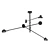 ImperiumLoft FLICK Pendant Chandelier 3D model small image 1