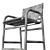 Brooks Club Inspired Bar Chair 3D model small image 6