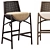  Sleek Taru Barstool MCA1547 3D model small image 2