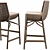  Sleek Taru Barstool MCA1547 3D model small image 4