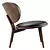 Luxurious Sorensen Leather Lounge Chair 3D model small image 2