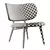 Luxurious Sorensen Leather Lounge Chair 3D model small image 5