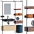 Elegant Atelier Bathroom Furniture 3D model small image 1