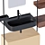 Elegant Atelier Bathroom Furniture 3D model small image 7