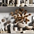Elegant Decorative Set 89 3D model small image 4