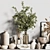 Elegant Decorative Set 89 3D model small image 5