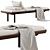 Elegant Luxor Chaise DaybedsetCurrentSku 3D model small image 1
