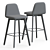 Modern Conny Barstool by skdesign 3D model small image 3