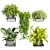 Premium Hanging Plant Collection Vol. 516 3D model small image 5