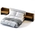  Minimalist Chic Brasilia Bed 3D model small image 2