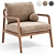  Elegant Palma Armchair: 2015 Design 3D model small image 4