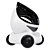 Peugeot Solar Concept Car - Futuristic Ecological Design 3D model small image 1
