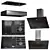 Luxury Kitchen Appliance Set 3D model small image 1