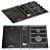 Luxury Kitchen Appliance Set 3D model small image 2