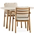 Chic Outdoor Seating Set 3D model small image 3