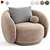 Modern Julep Armchair in 3D 3D model small image 4