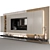 Premium TV Wall 03 Design 3D model small image 2