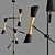 Emlen Pendant and Chandeliers Collection 3D model small image 3