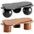 Unique Free Form Coffee Tables 3D model small image 2