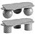 Unique Free Form Coffee Tables 3D model small image 5