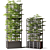 Title: Bamboo Mesh Room Divider 3D model small image 1