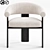 Sleek Bracci Chair 2015 Design 3D model small image 3
